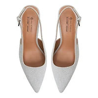 Opaal Silver Women's Kitten heels