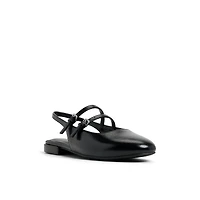 Ophellia Noir Femmes Ballerines | Boutique Spring Canada