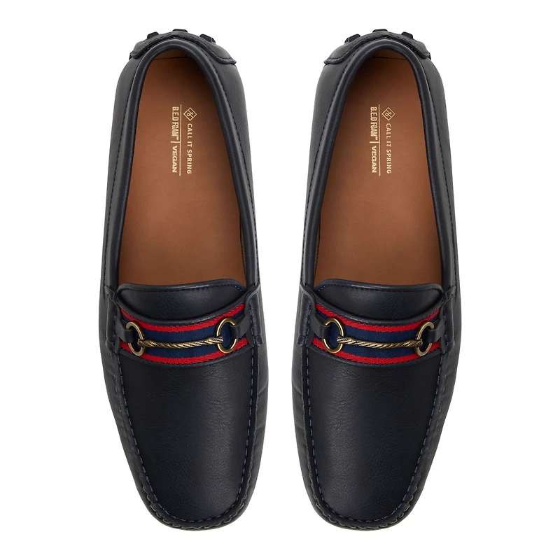 Pironi Navy Men's Loafers