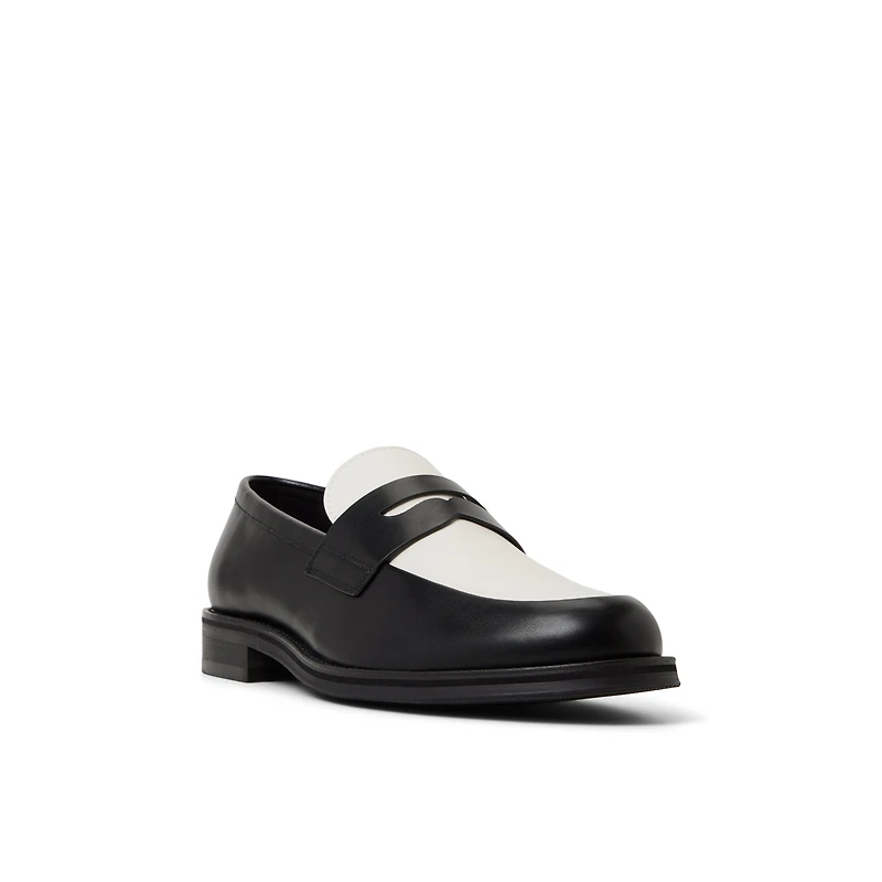 Pollard Black/White Men's Dress Shoes