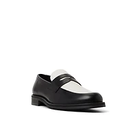 Pollard Black/White Men's Dress Shoes