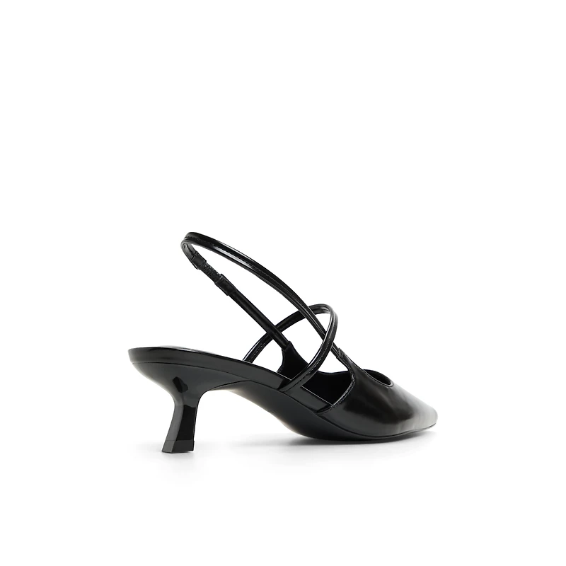 Poppiee Black Women's Kitten heels