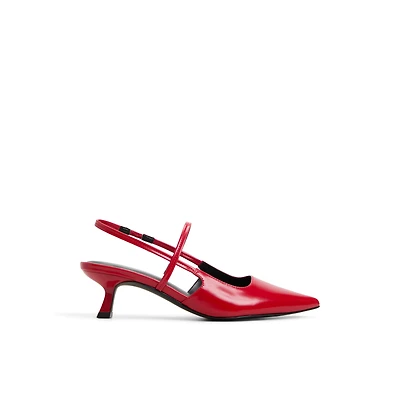 Poppiee Red Women's Kitten heels