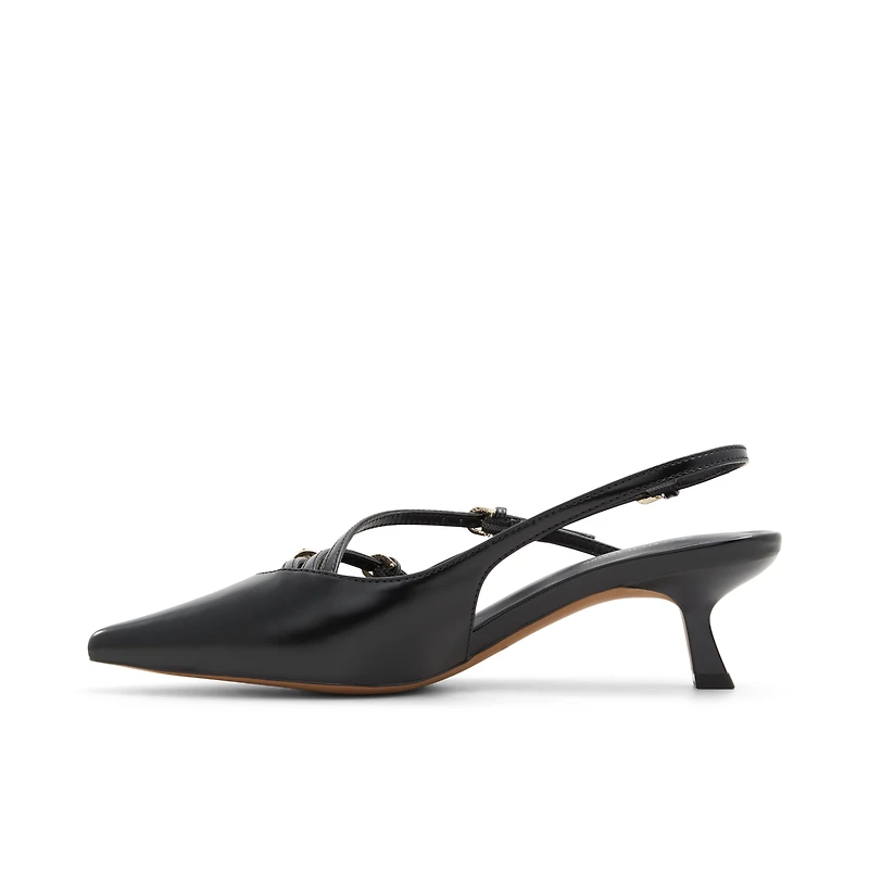 Reginna Noir Femmes Talons chatons | Boutique Spring Canada