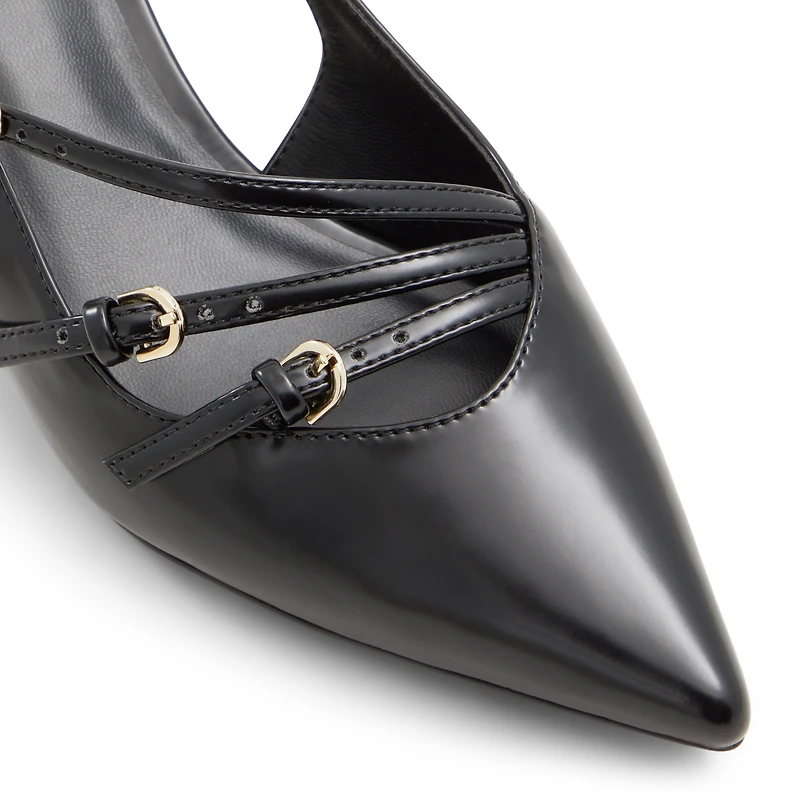 Reginna Noir Femmes Talons chatons | Boutique Spring Canada