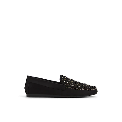 Reiko Open Black Women's Loafers