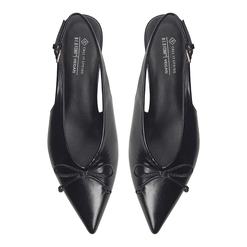 Reinaa Noir Femmes Talons chatons | Boutique Spring Canada
