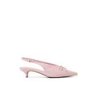 Reinaa Light Pink Women's Kitten heels