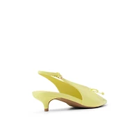 Reinaa Light Yellow Women's Kitten heels