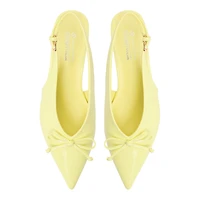 Reinaa Light Yellow Women's Kitten heels