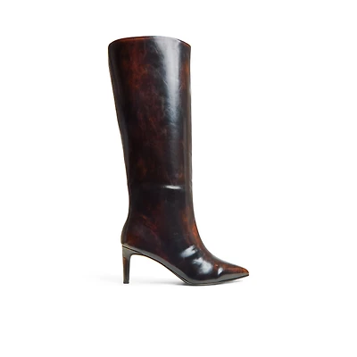 Rhodde Marron Moyen Femmes Bottes hautes | Boutique Spring Canada