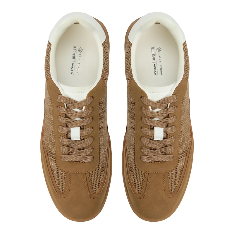 Romarrio Tan Men's Retro Sneakers