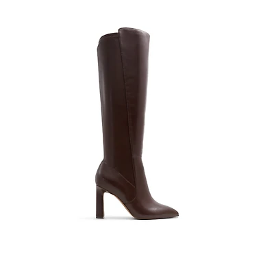 Rosanna Marron Foncé Femmes Bottes hautes | Boutique Spring Canada