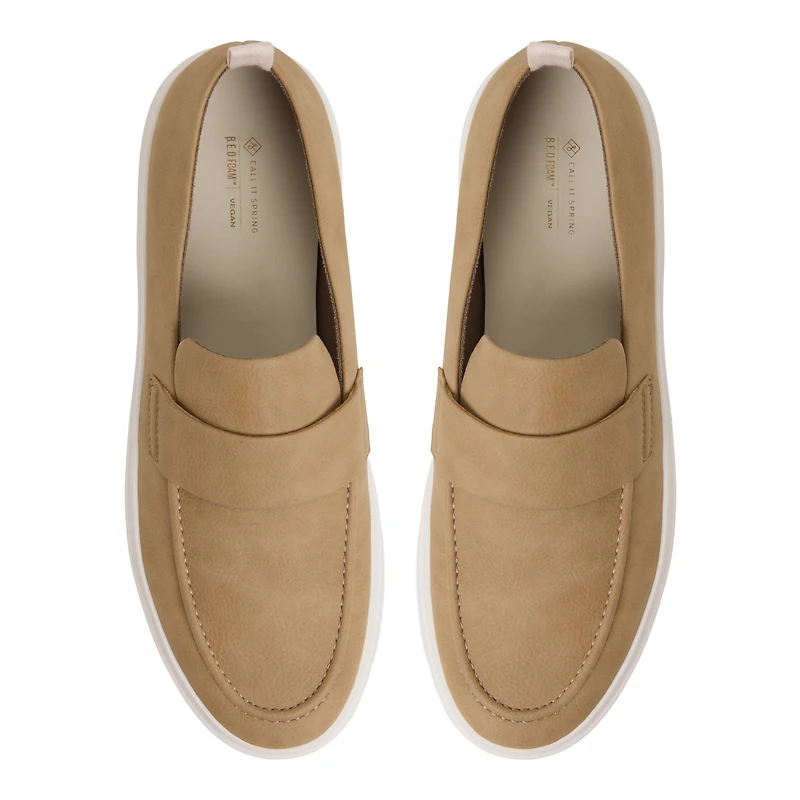Rossi Beige Men's Loafers