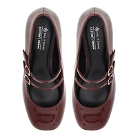 Ruuby Bordo Femmes Talons decontractes | Boutique Spring Canada