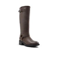 Ryker Marron Foncé Femmes Bottes moto | Boutique Spring Canada