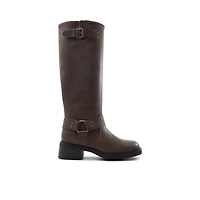 Ryker Marron Foncé Femmes Bottes moto | Boutique Spring Canada