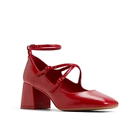 Saffii Red Women's Lace up heels