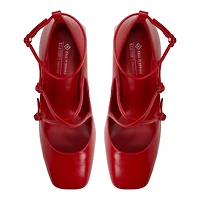 Saffii Red Women's Lace up heels