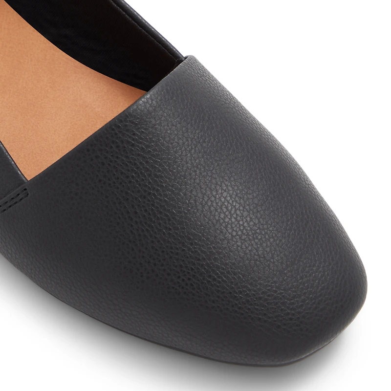 Samantha Black Women's Comfortable Flat Shoes