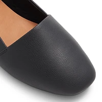 Samantha Black Women's Comfortable Flat Shoes
