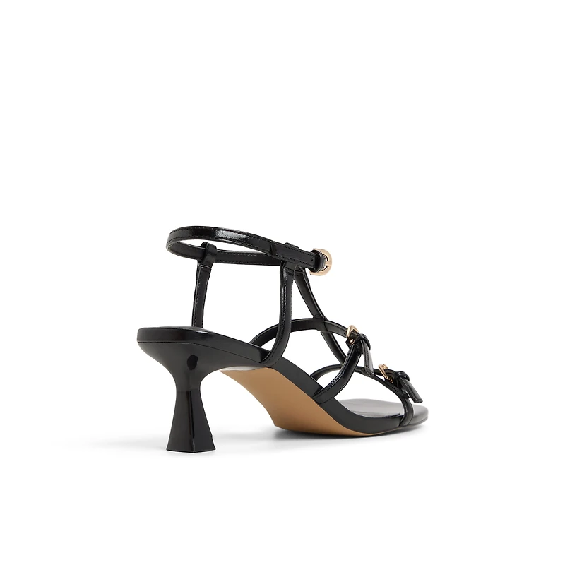 Saphiraa Black Women's Low-mid Heels