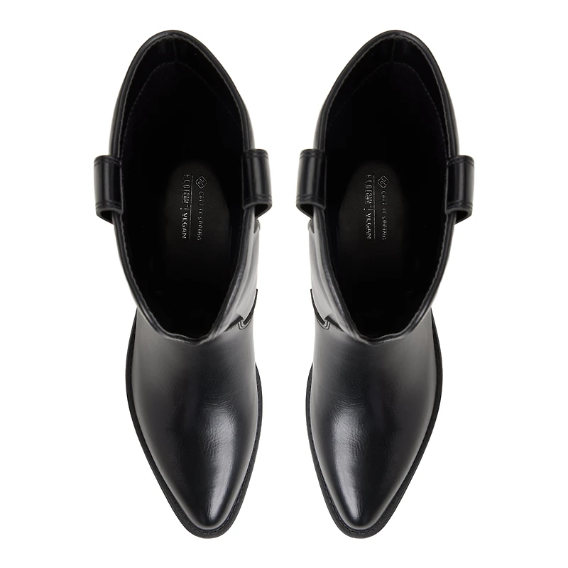 Sareena Noir Femmes Bottes mi-mollets | Boutique Spring Canada