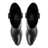 Sareena Noir Femmes Bottes mi-mollets | Boutique Spring Canada