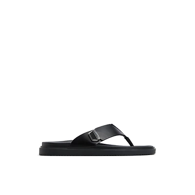 Sebastiano Autre Noir Hommes Sandales | Boutique Spring Canada