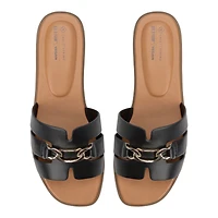 Serinna Black Women's Slides