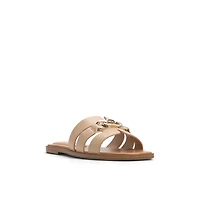 Serinna Medium Beige Women's Slides