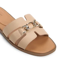 Serinna Medium Beige Women's Slides