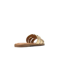 Serinna Or Femmes Claquettes | Boutique Spring Canada