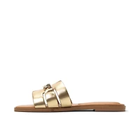 Serinna Or Femmes Claquettes | Boutique Spring Canada