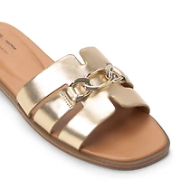 Serinna Or Femmes Claquettes | Boutique Spring Canada