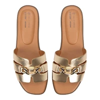 Serinna Or Femmes Claquettes | Boutique Spring Canada