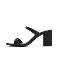 Shaiaa Open Black Women's Mules