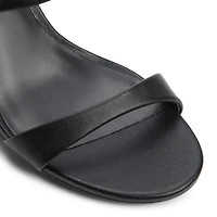 Shaiaa Open Black Women's Mules