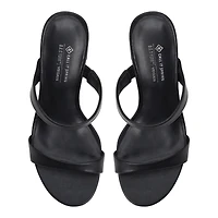 Shaiaa Open Black Women's Mules
