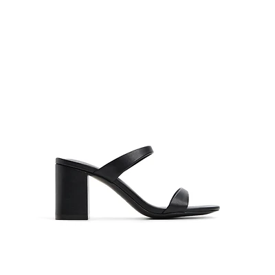 Shaiaa Open Black Women's Mule Sandals