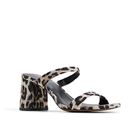 Shaiaa Brown Overflow Women's Mules