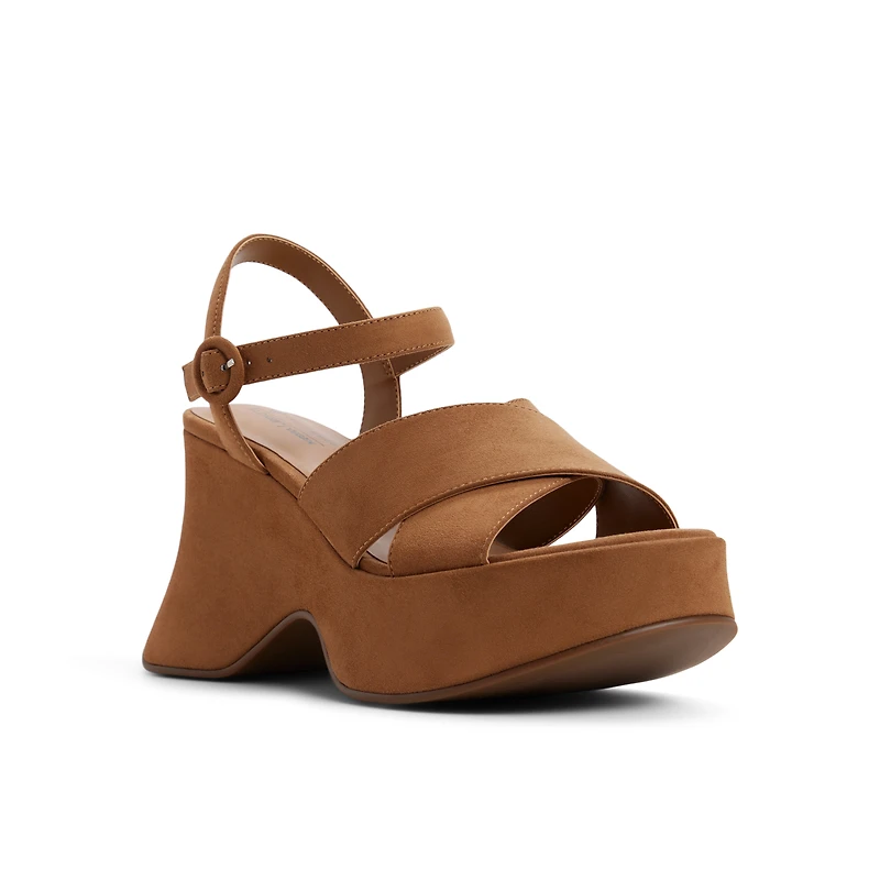 Shaylee Dark Beige Women's Wedges