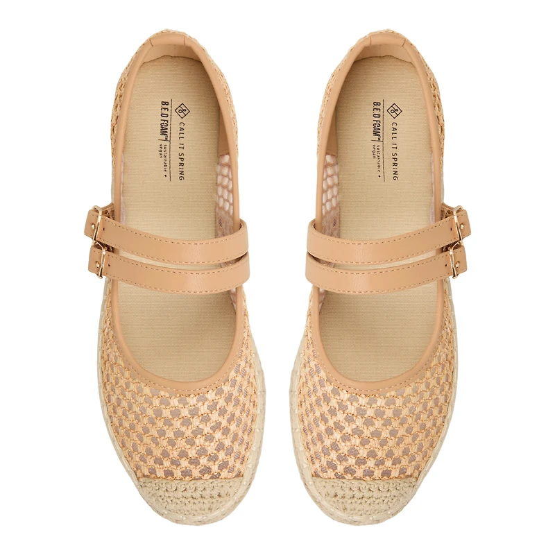 Solyne Light Brown Women's Flats