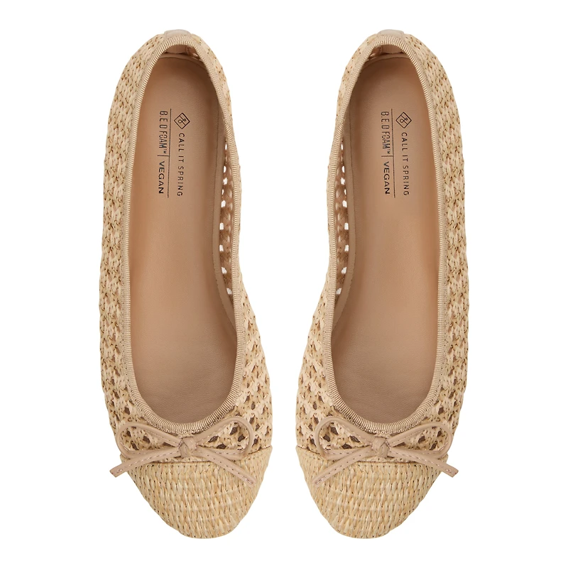 Sweety Natural Women's Ballerinas