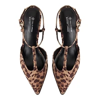 Talaa Brown Overflow Women's Neutral Heels Bags