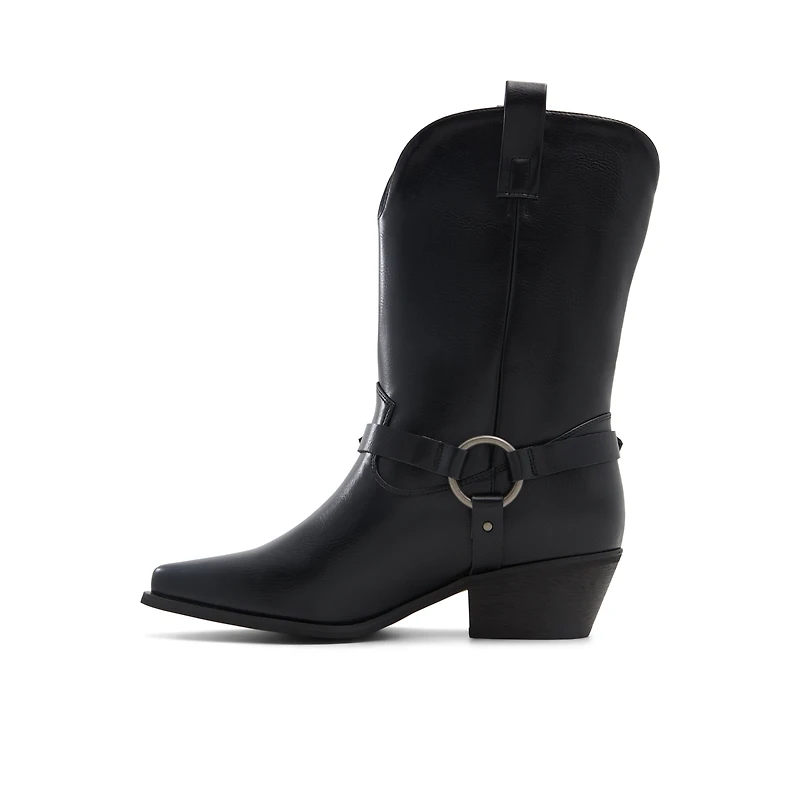 Texxas Noir Femmes Bottes mi-mollets | Boutique Spring Canada