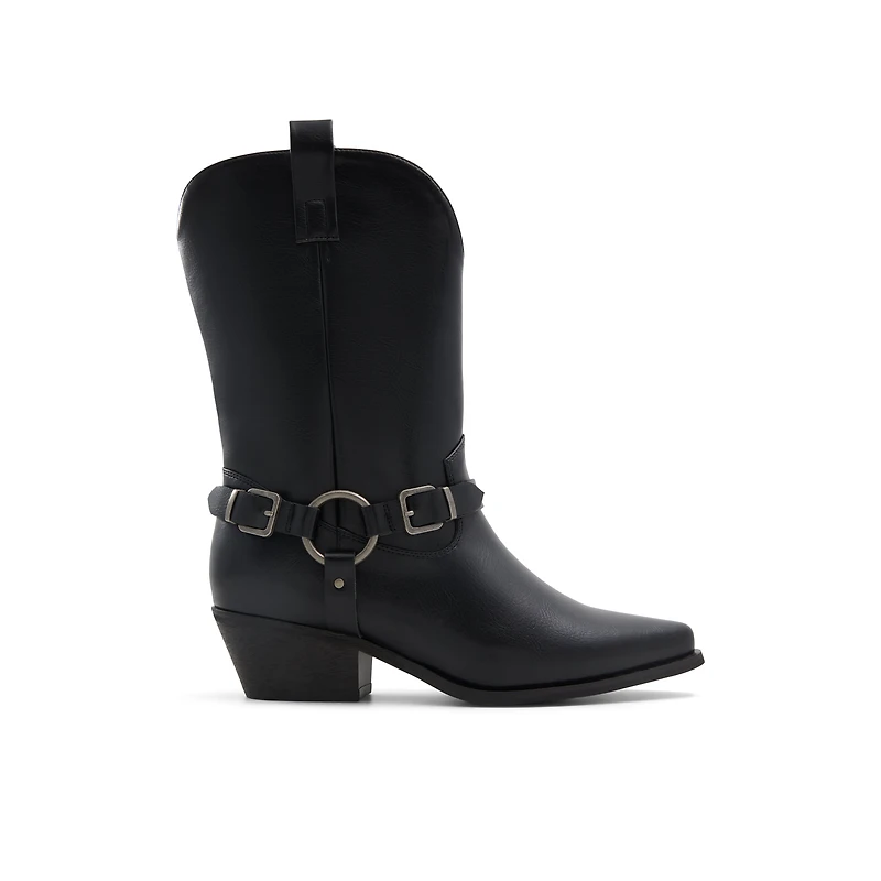 Texxas Noir Femmes Bottes mi-mollets | Boutique Spring Canada
