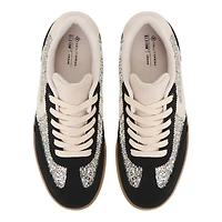 Troye Black/Silver Multi Women's Retro Sneakers