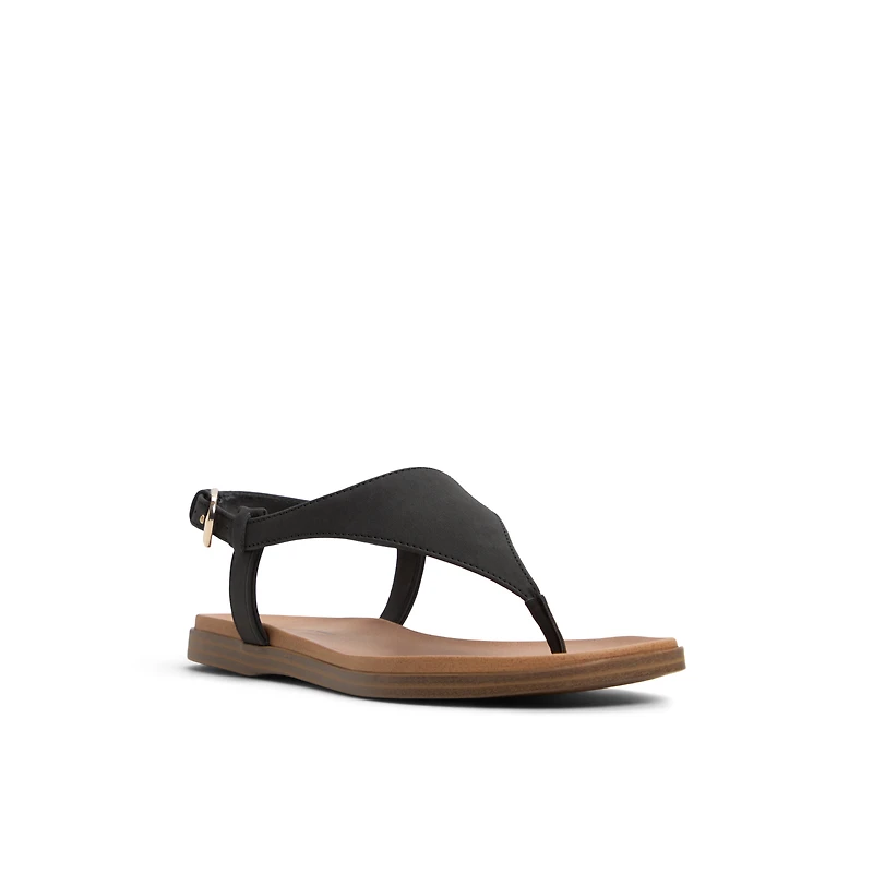 Tucson Black Women's Flat Sandals