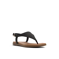 Tucson Black Women's Flat Sandals